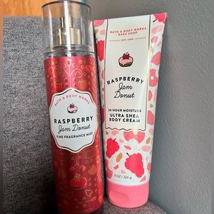 Raspberry Jam Donut Fine Fragrance Mist and Body Cream